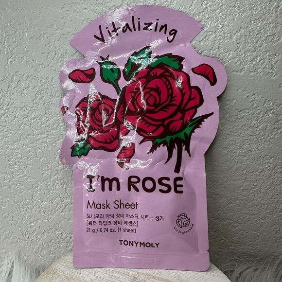 $4 🌙 Tonymoly I’m Rose 🌹 Revitalizing‎ SHEET Mask NEW - Picture 1 of 5